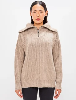 8848 Altitude Klader|Bessie W Wool Sweat - Beige