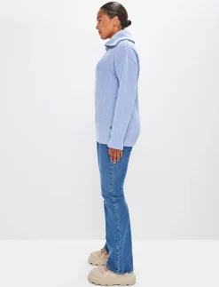 8848 Altitude Klader|Bessie W Wool Sweat - Hortensia Blue