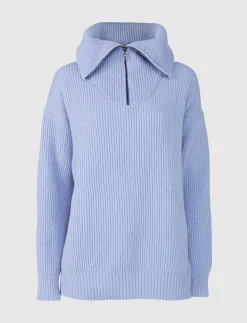 8848 Altitude Klader|Bessie W Wool Sweat - Hortensia Blue