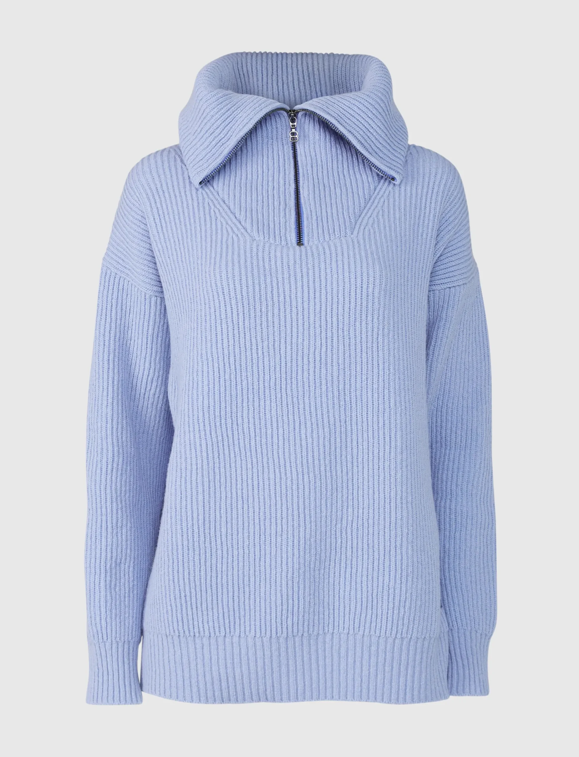 8848 Altitude Klader|Bessie W Wool Sweat - Hortensia Blue