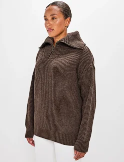 8848 Altitude Klader|Bessie W Wool Sweat - Pale Brown