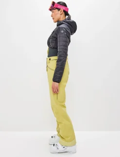 8848 Altitude Skidkläder|Chloe W Shell Pant - Flax Yellow