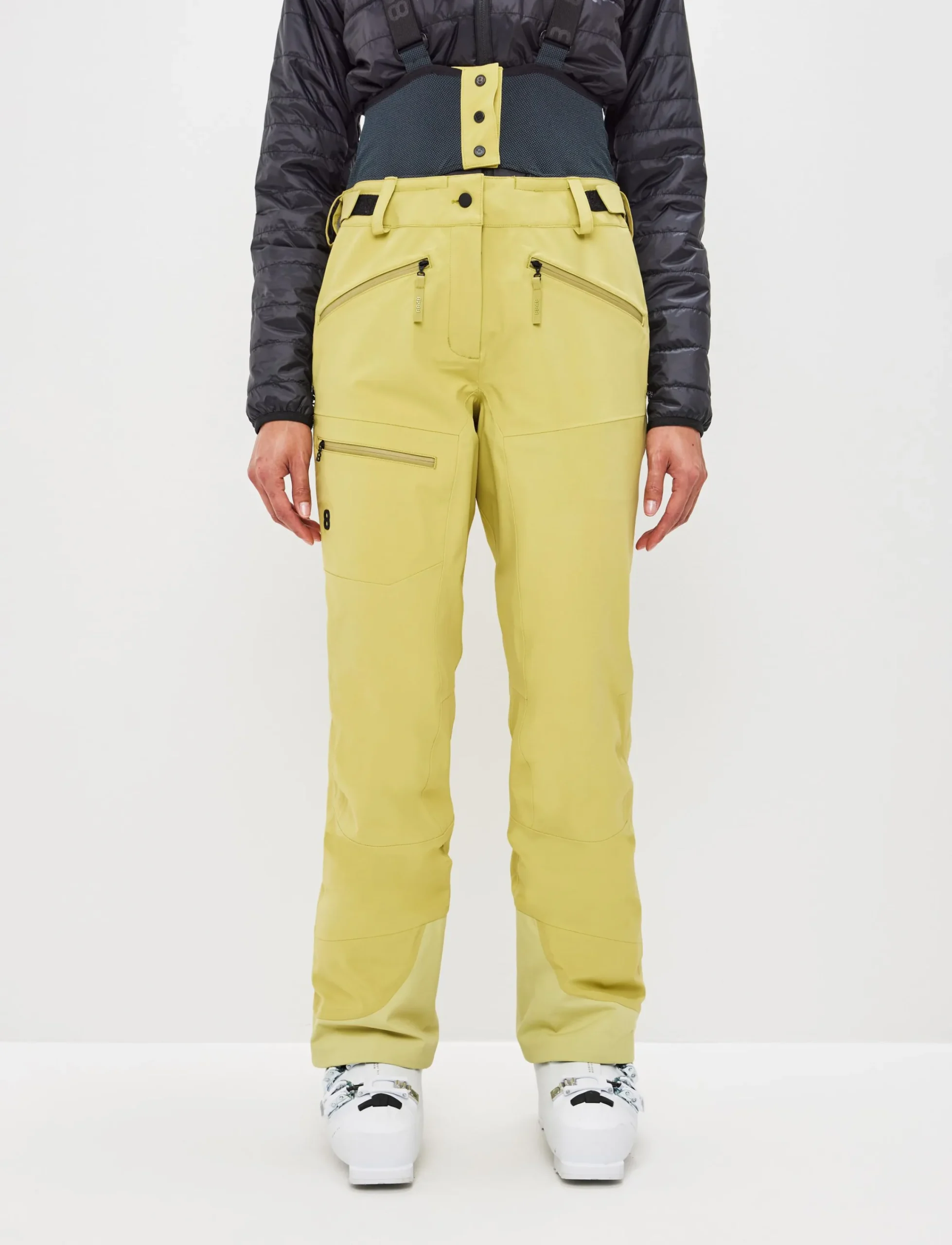 8848 Altitude Skidkläder|Chloe W Shell Pant - Flax Yellow