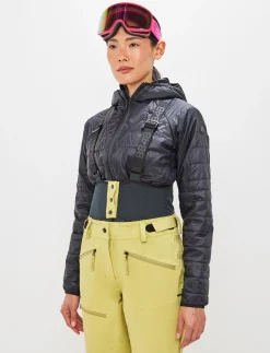 8848 Altitude Skidkläder|Chloe W Shell Pant - Flax Yellow