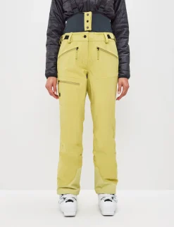8848 Altitude Klader|Chloe W Shell Pant - Flax Yellow