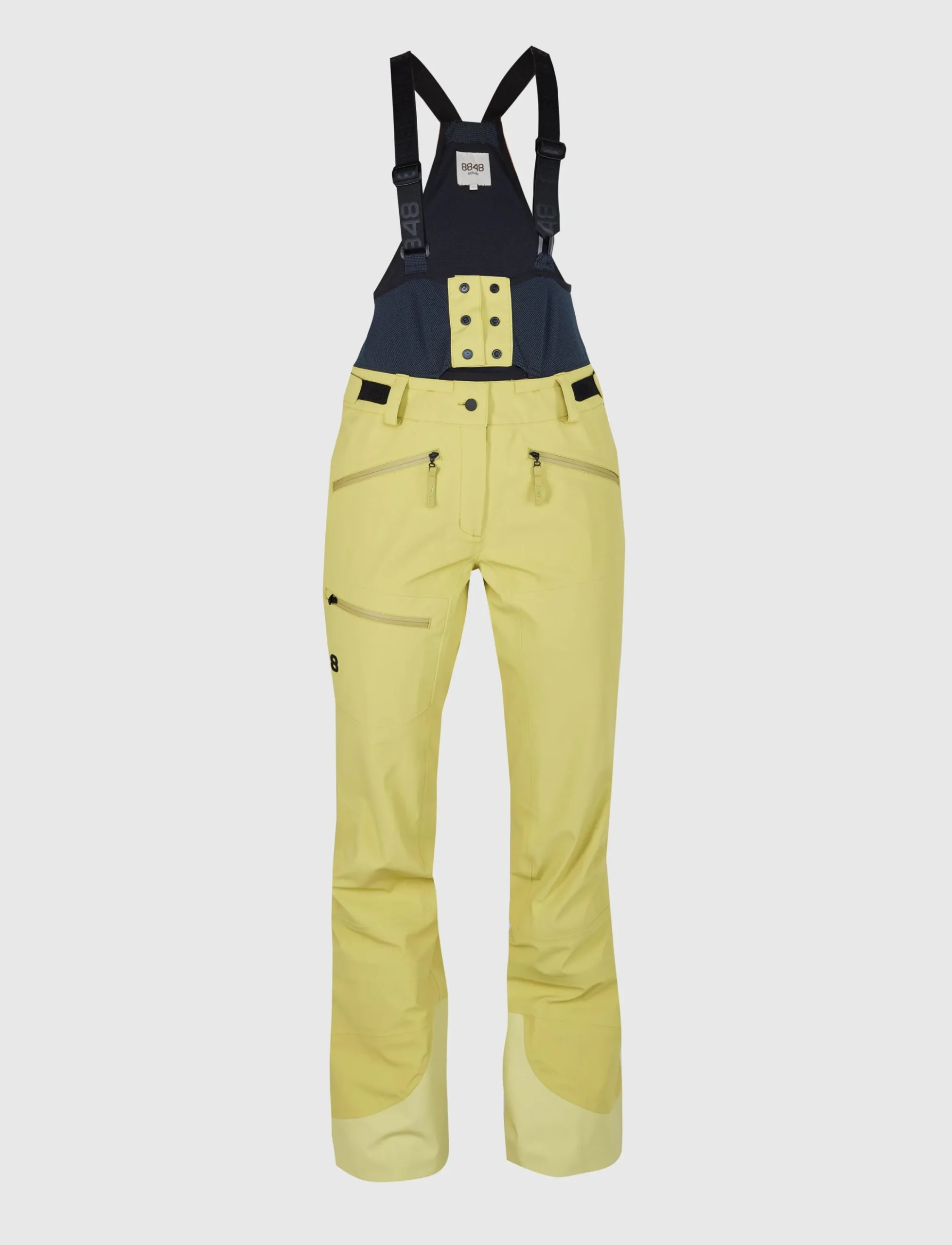 8848 Altitude Klader|Chloe W Shell Pant - Flax Yellow