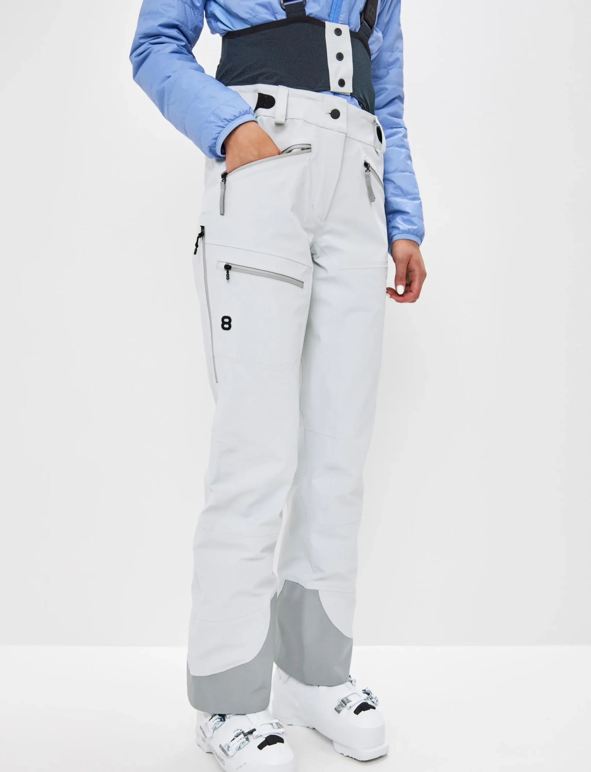8848 Altitude Klader|Chloe W Shell Pant - Fog