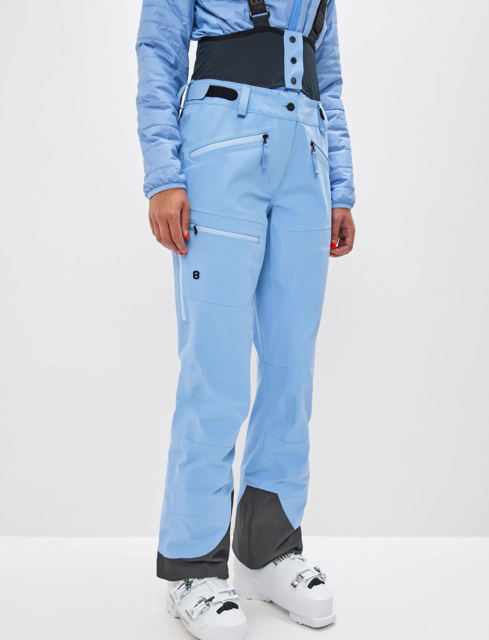 8848 Altitude Skidkläder|Chloe W Shell Pant - Hortensia Blue
