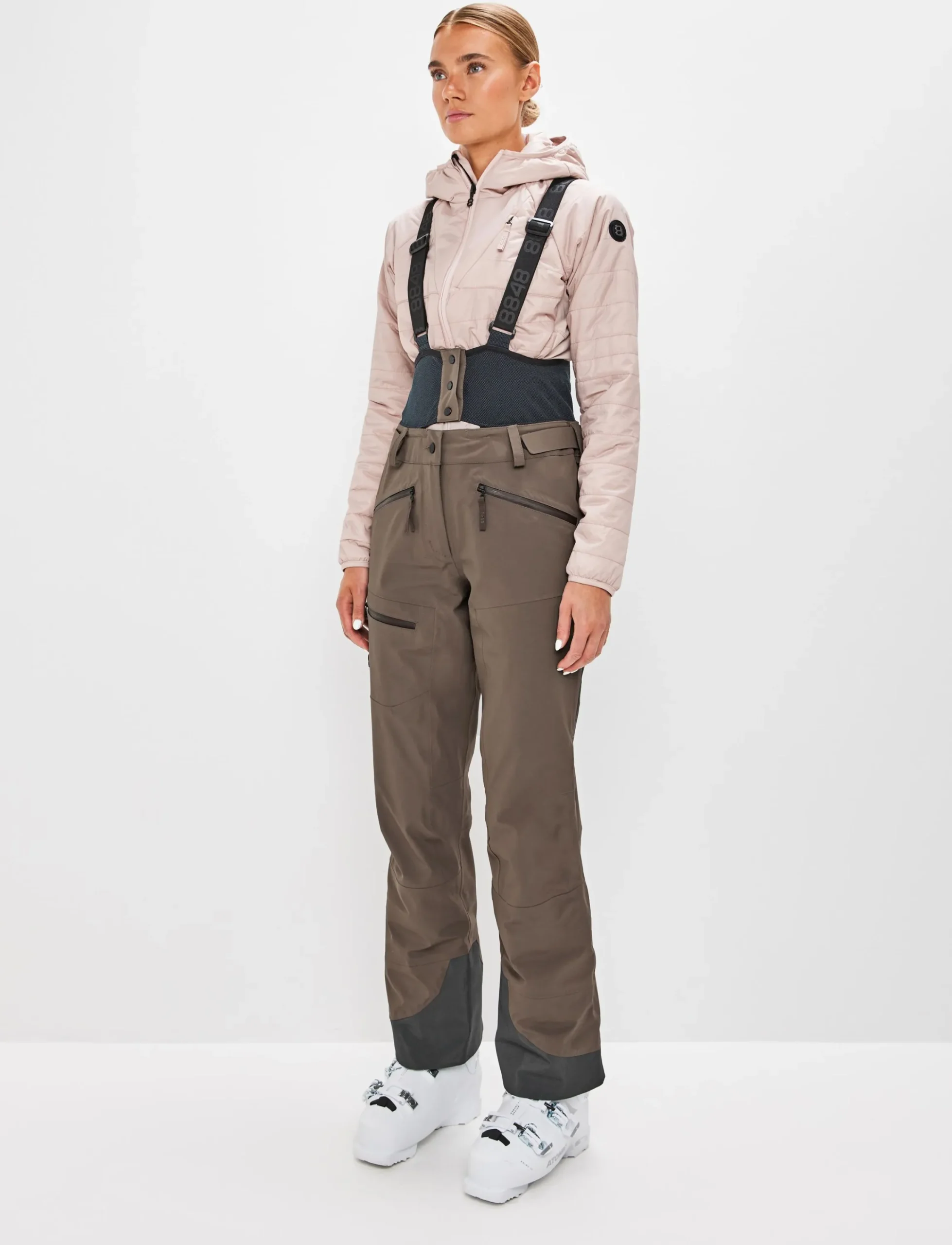 8848 Altitude Klader|Chloe W Shell Pant - Pale Brown