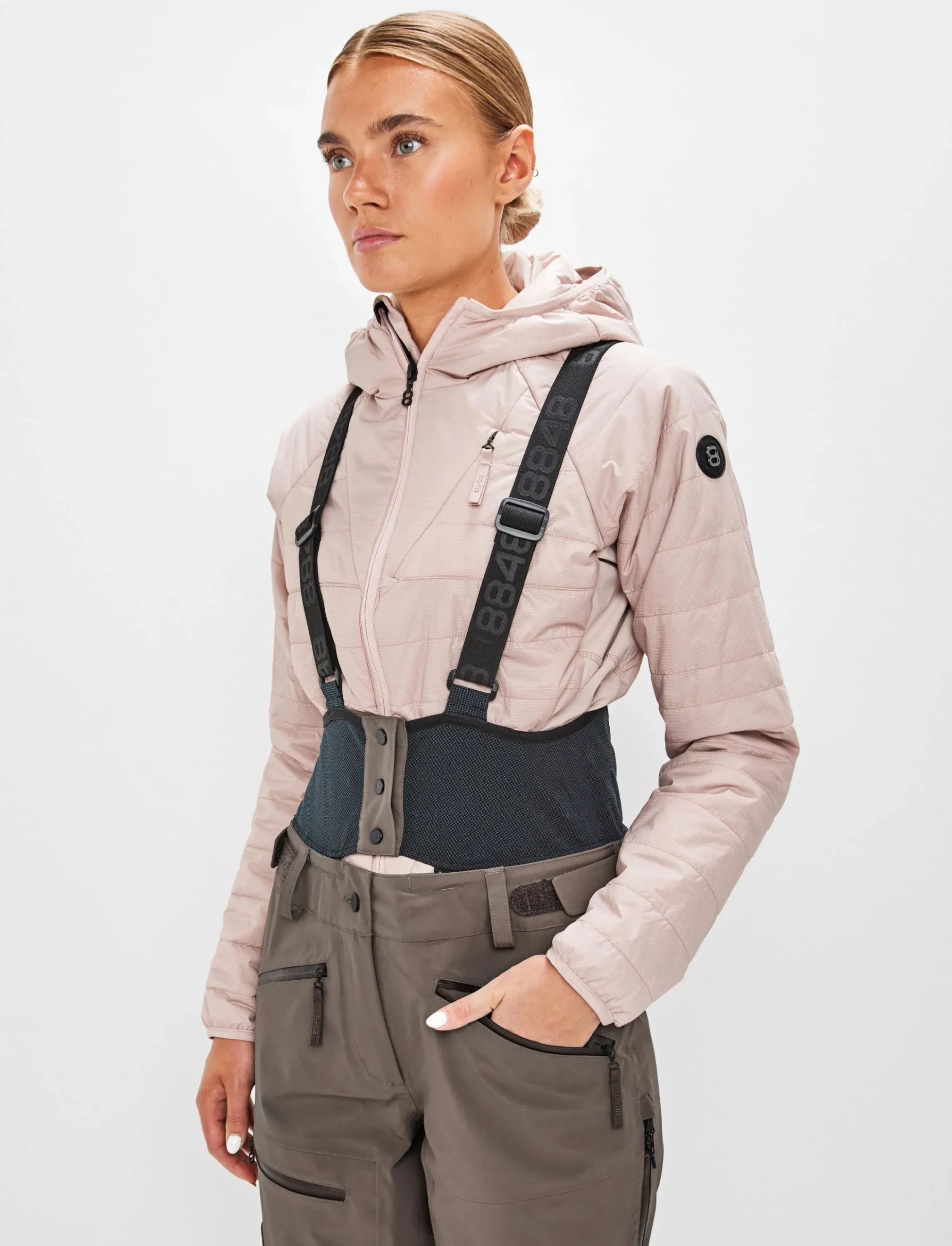 8848 Altitude Klader|Chloe W Shell Pant - Pale Brown