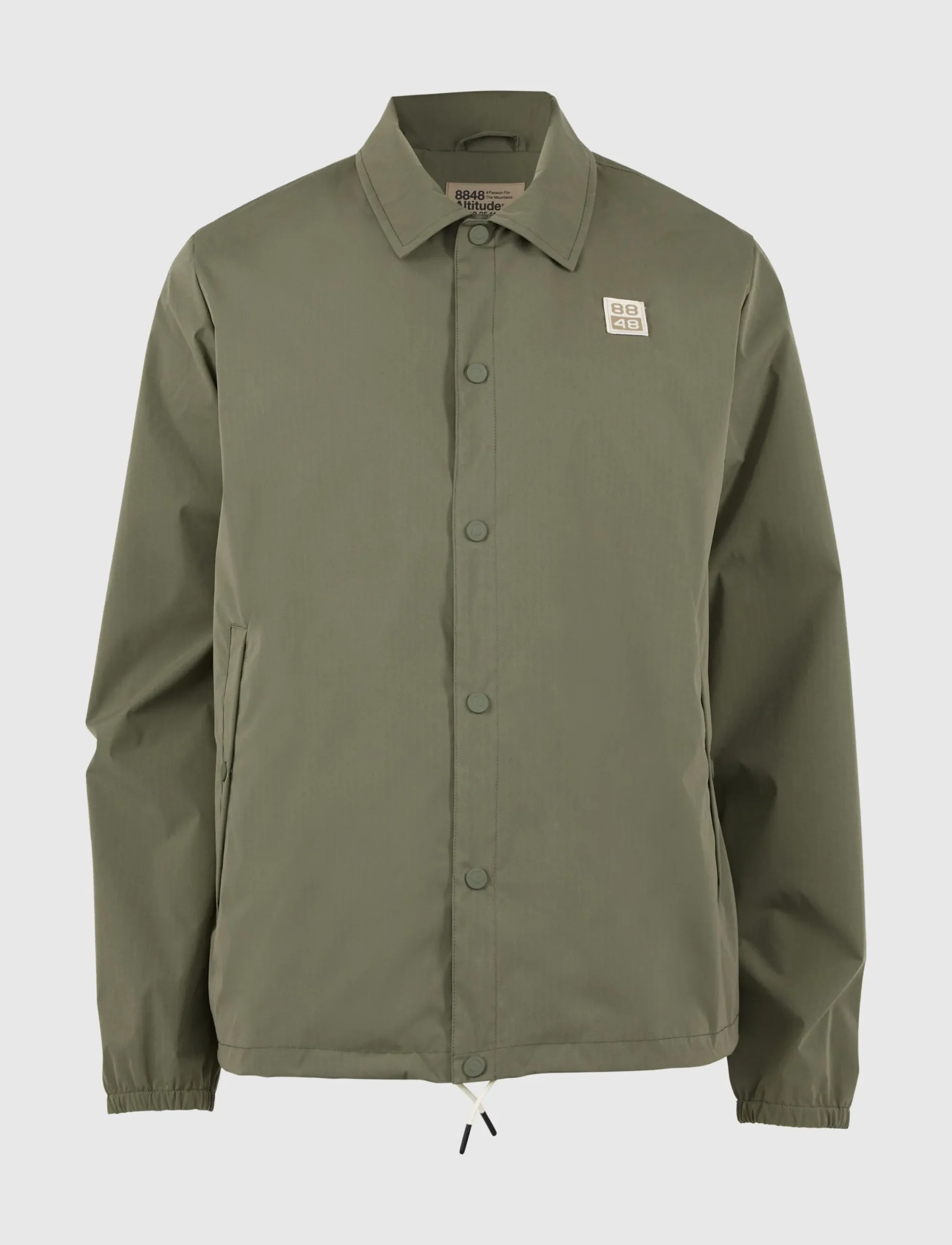 8848 Altitude Klader|Coach Jacket - Army Green