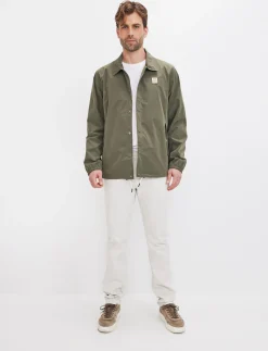 8848 Altitude Klader|Coach Jacket - Army Green