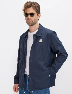 8848 Altitude Klader|Coach Jacket - Navy