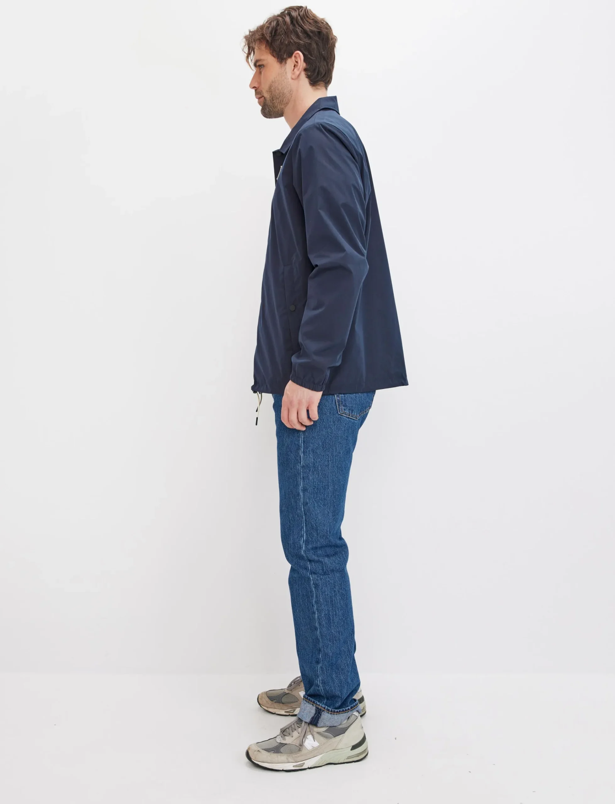 8848 Altitude Klader|Coach Jacket - Navy
