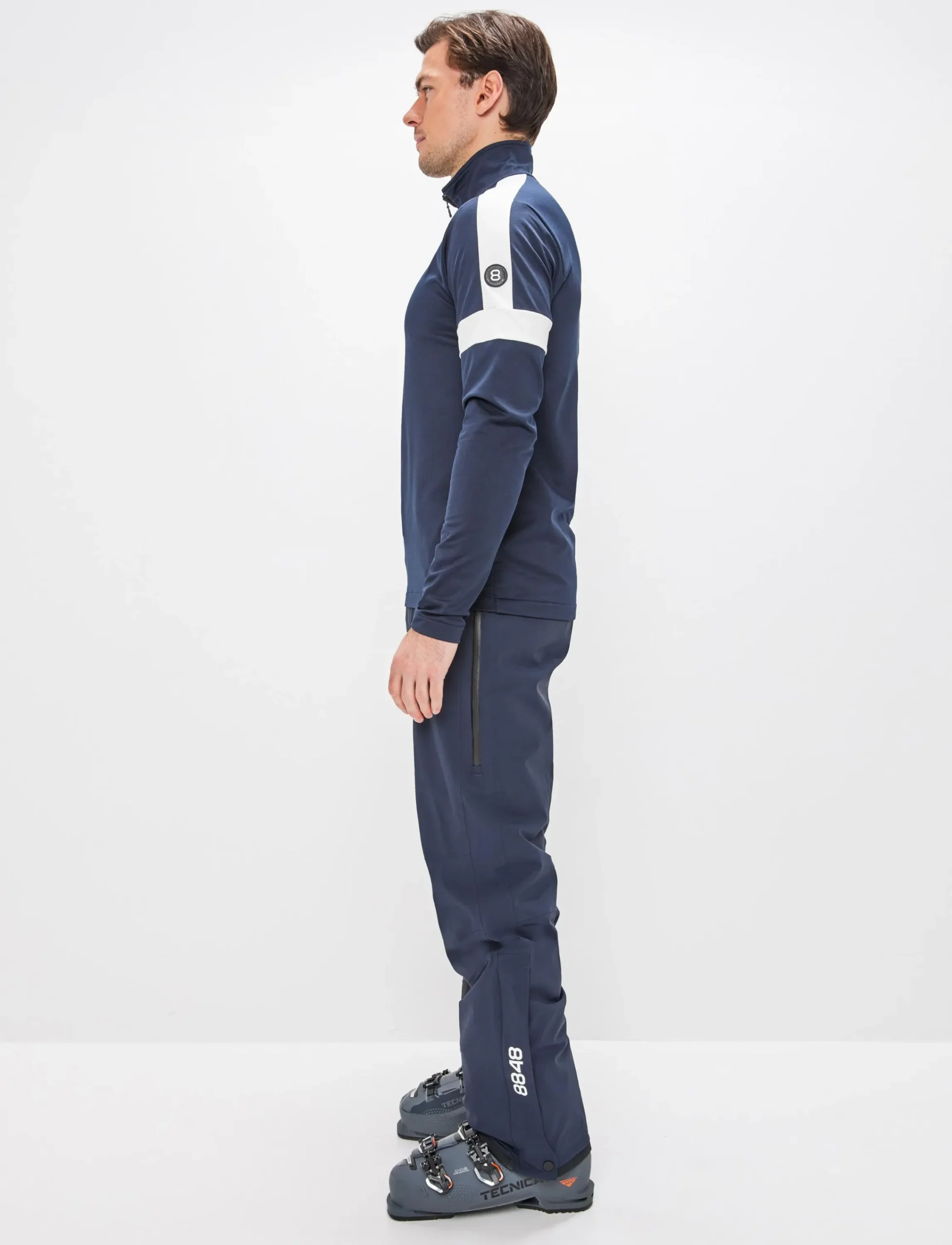 8848 Altitude Klader|Dino 1/2 Zip Sweat - Navy