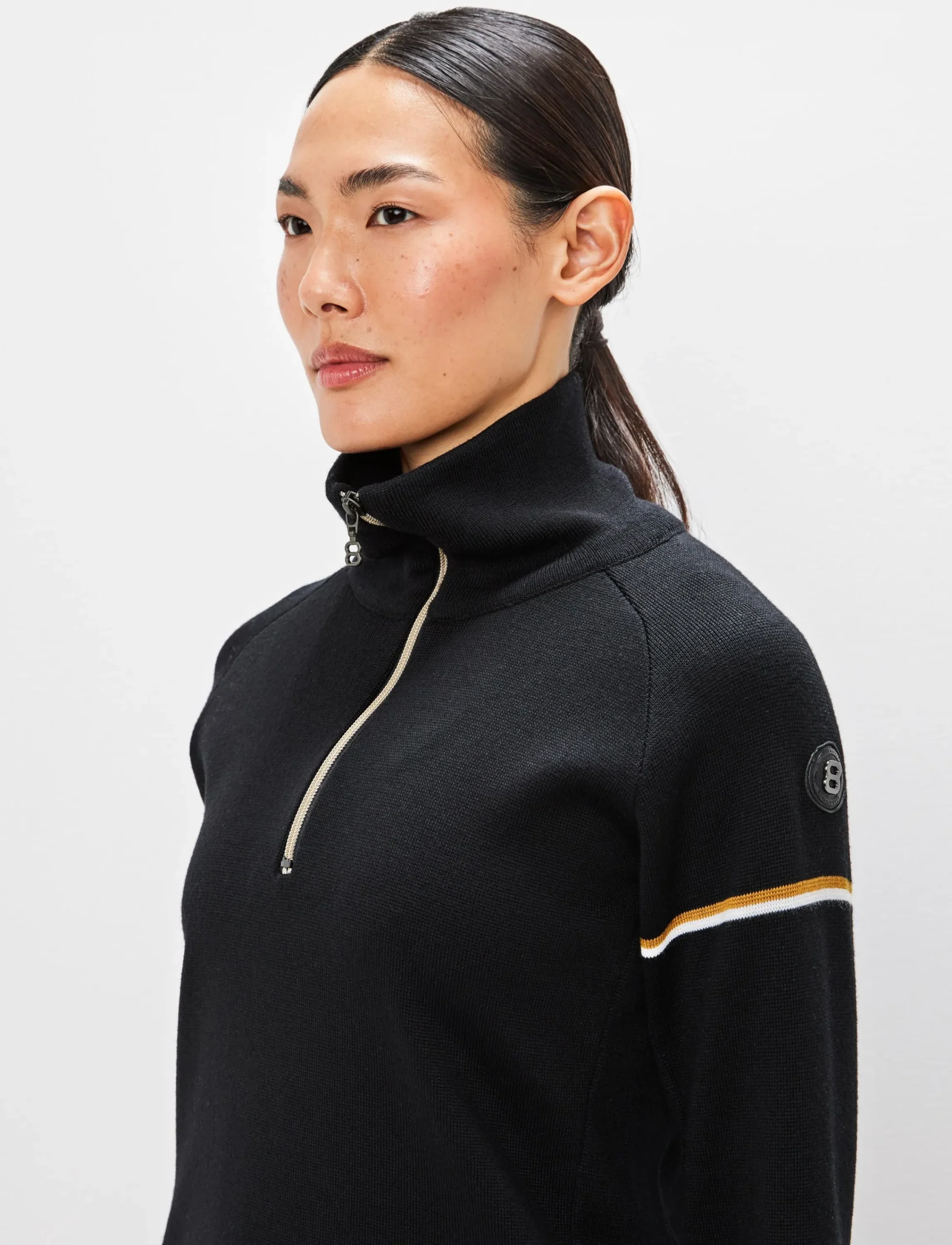 8848 Altitude Klader|Ember W Merino Sweat - Black