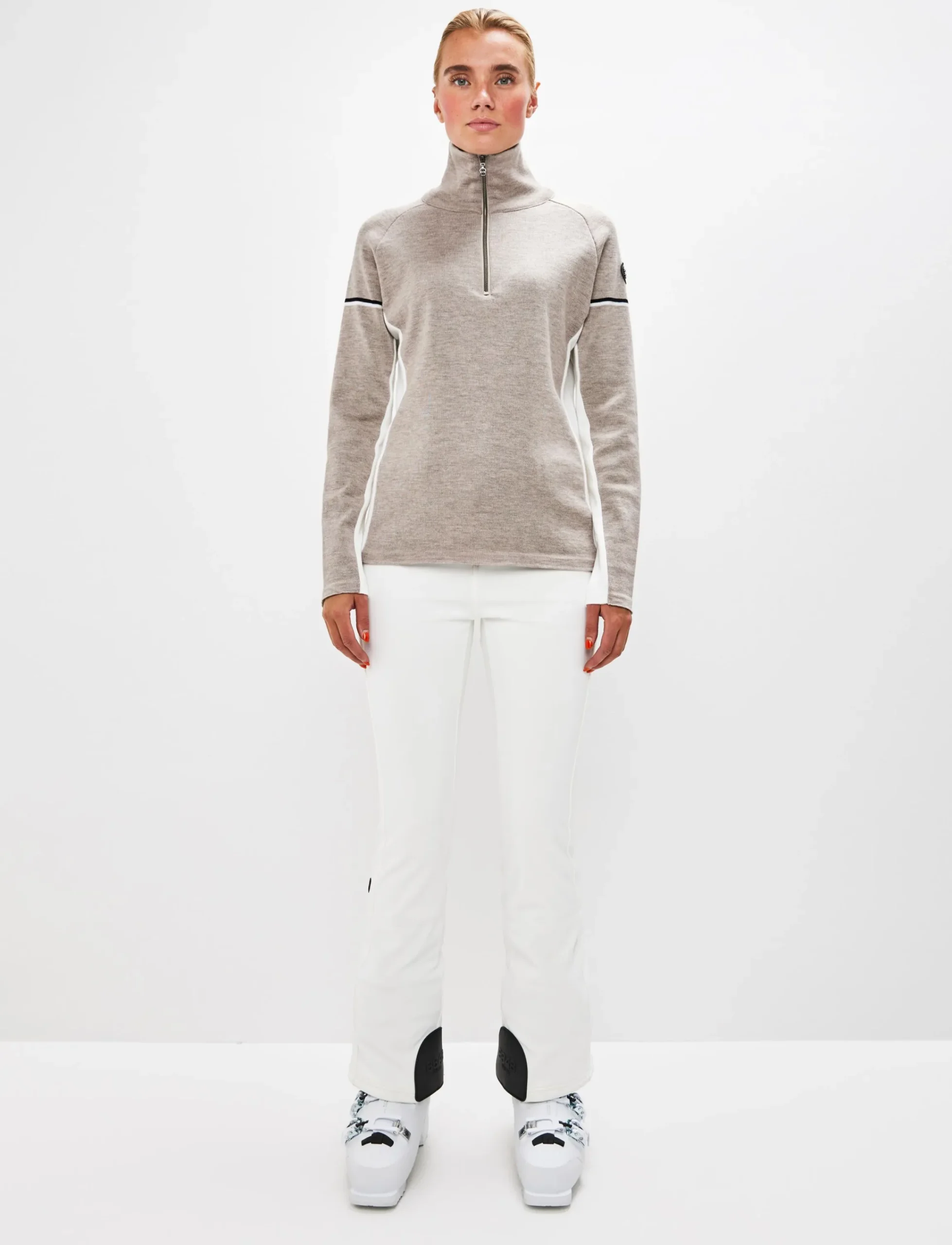 8848 Altitude Skidkläder|Ember W Merino Sweat - Lt Fallen Rock