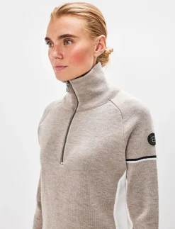 8848 Altitude Skidkläder|Ember W Merino Sweat - Lt Fallen Rock