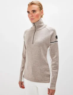 8848 Altitude Skidkläder|Ember W Merino Sweat - Lt Fallen Rock
