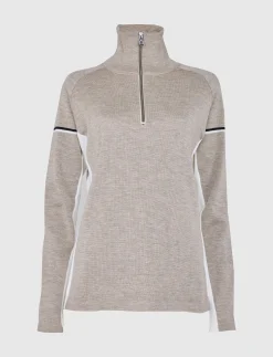 8848 Altitude Klader|Ember W Merino Sweat - Lt Fallen Rock