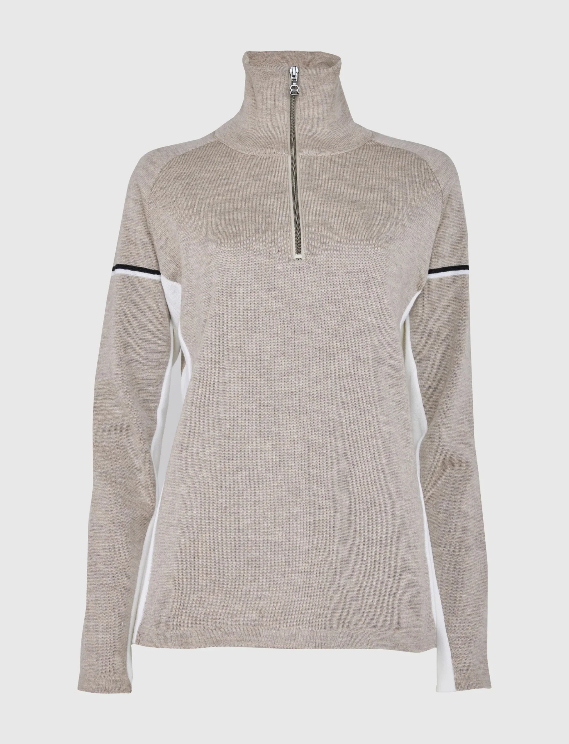 8848 Altitude Klader|Ember W Merino Sweat - Lt Fallen Rock
