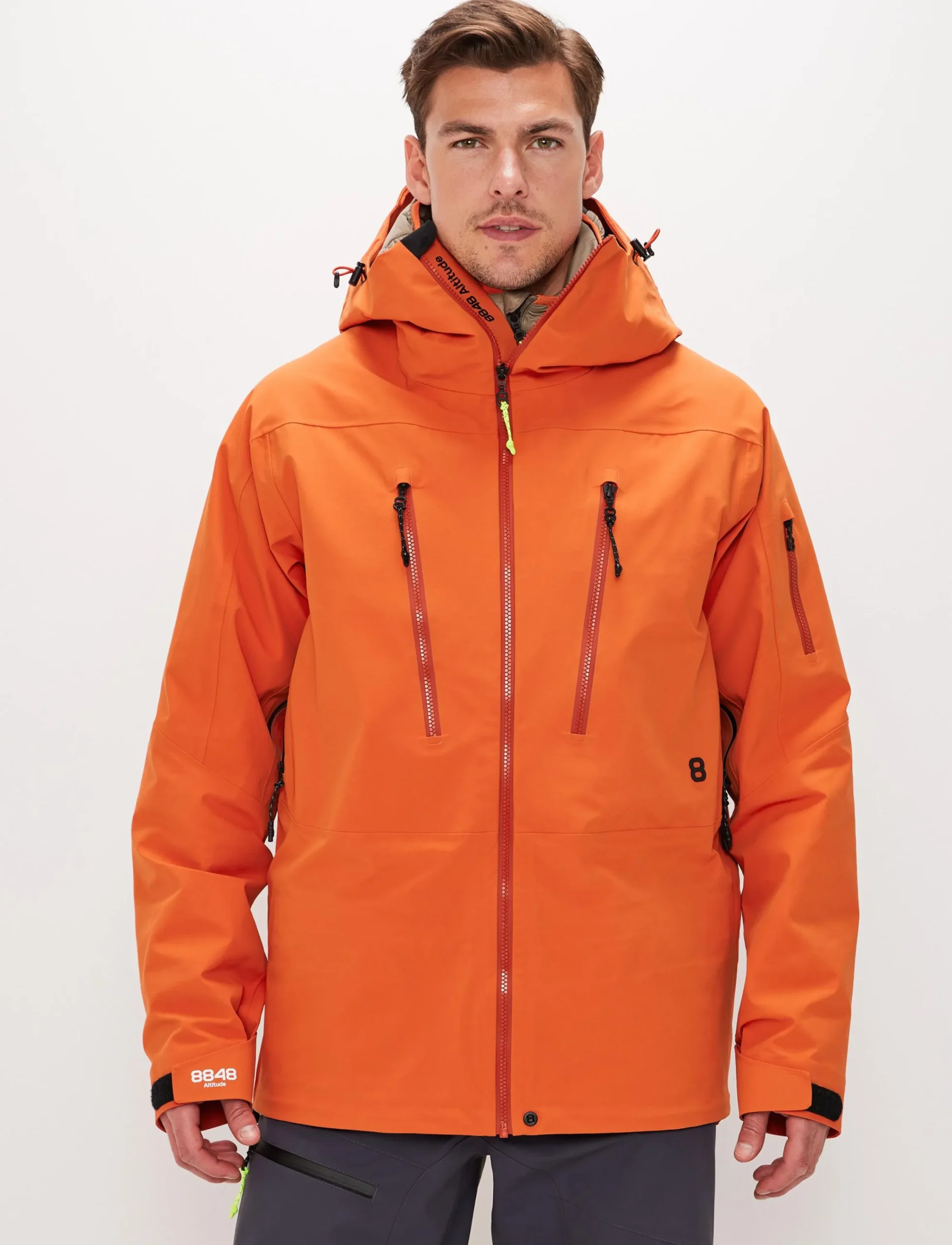 8848 Altitude Klader|Gansu 3.0 Jacket - Orange Rust