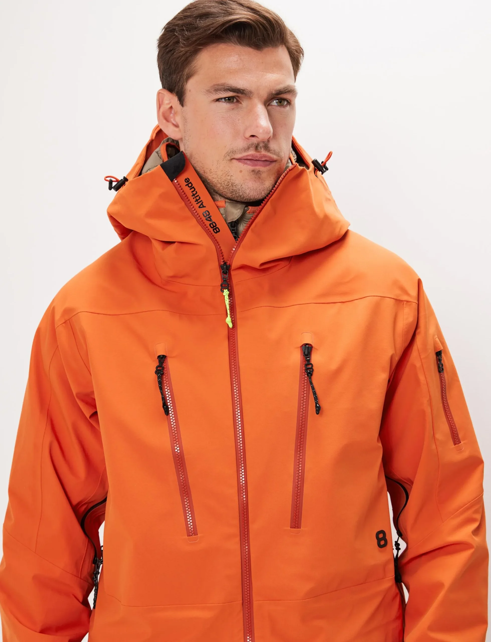 8848 Altitude Klader|Gansu 3.0 Jacket - Orange Rust