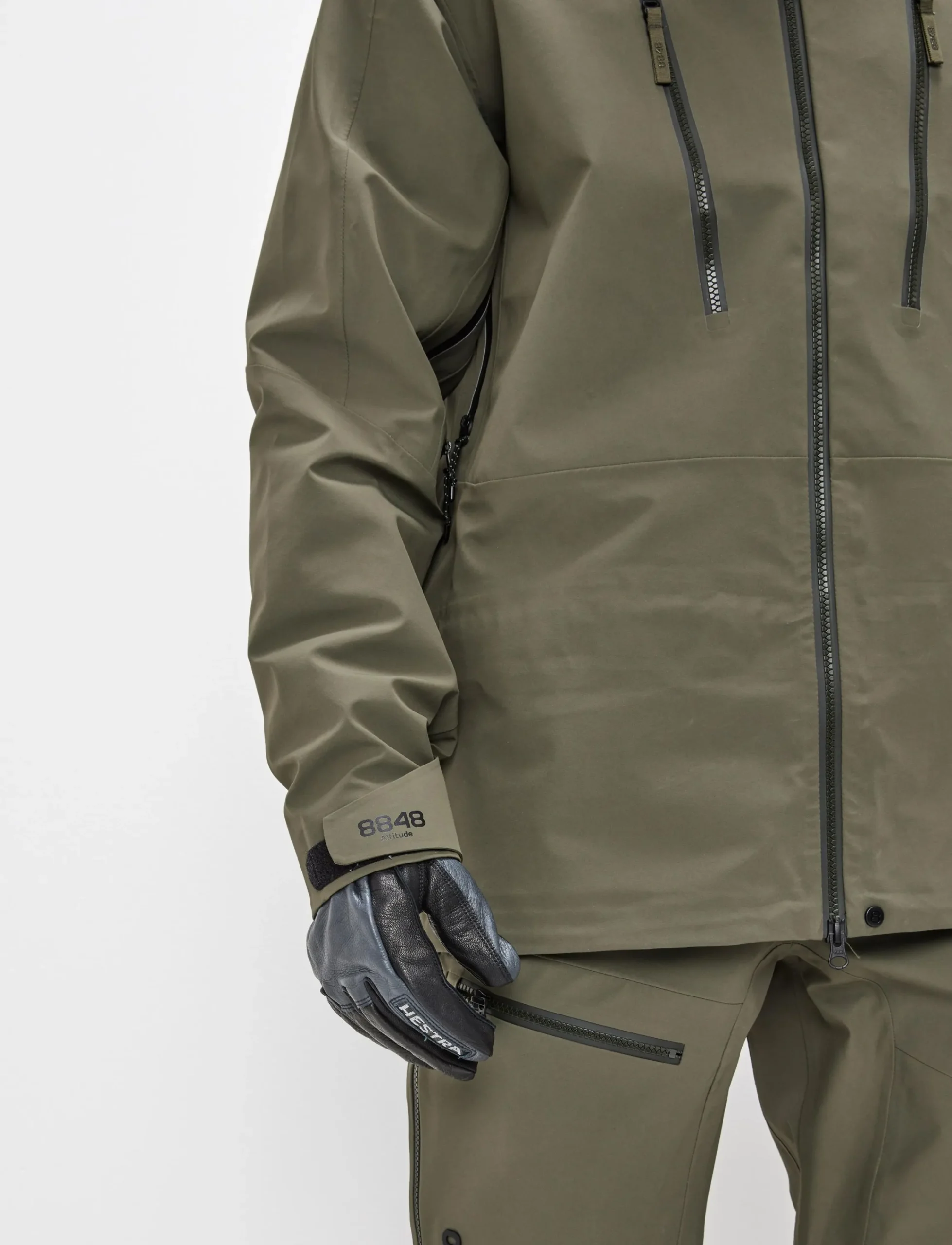 8848 Altitude Skidkläder|Gansu 4.0 Shell Jacket - Army Green