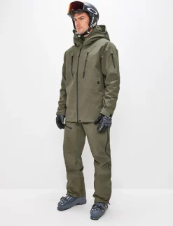 8848 Altitude Skidkläder|Gansu 4.0 Shell Jacket - Army Green
