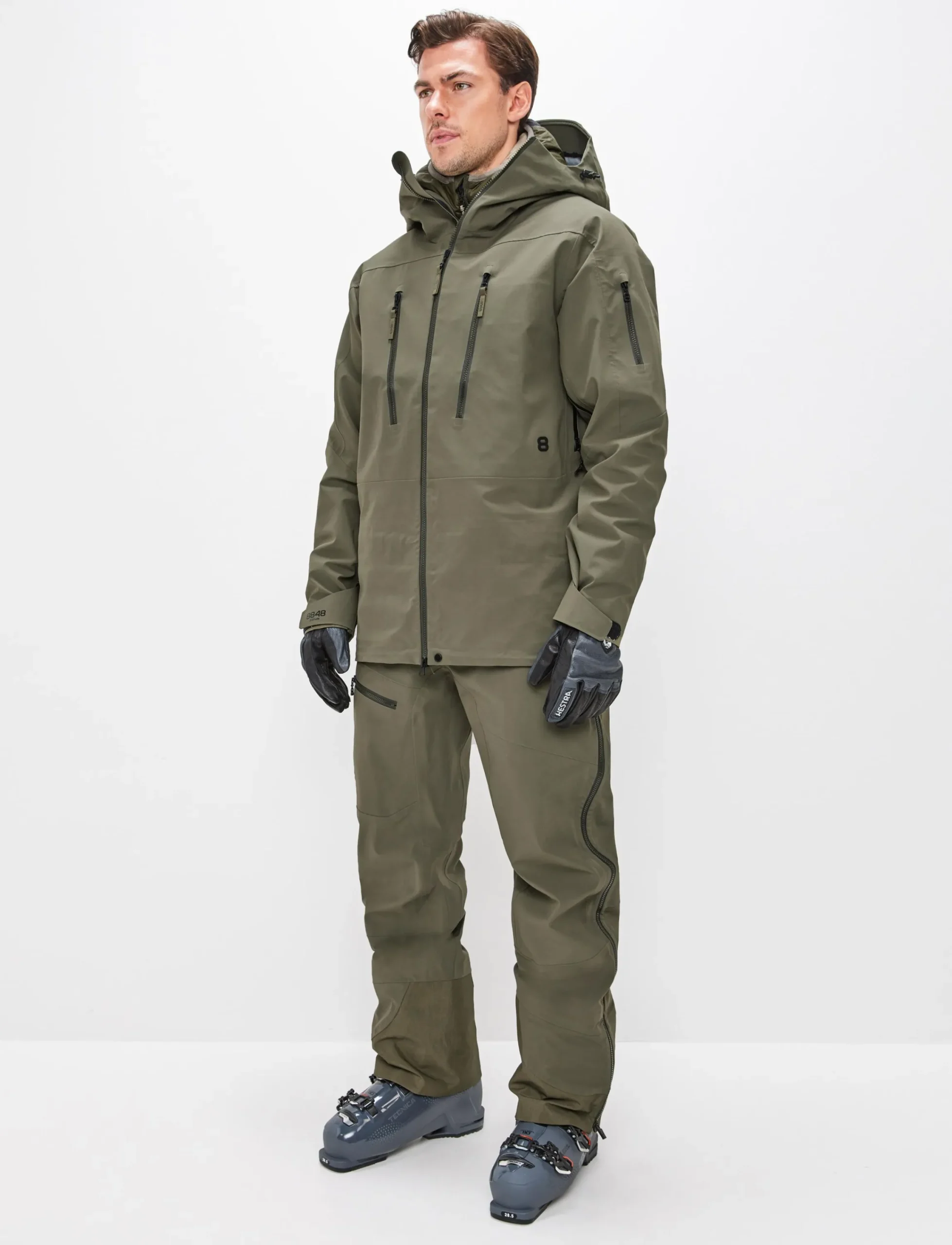 8848 Altitude Klader|Gansu 4.0 Shell Jacket - Army Green