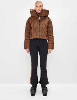 8848 Altitude Klader|Hildi W Ski Puffer - Cashmere Brown
