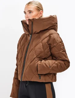 8848 Altitude Klader|Hildi W Ski Puffer - Cashmere Brown