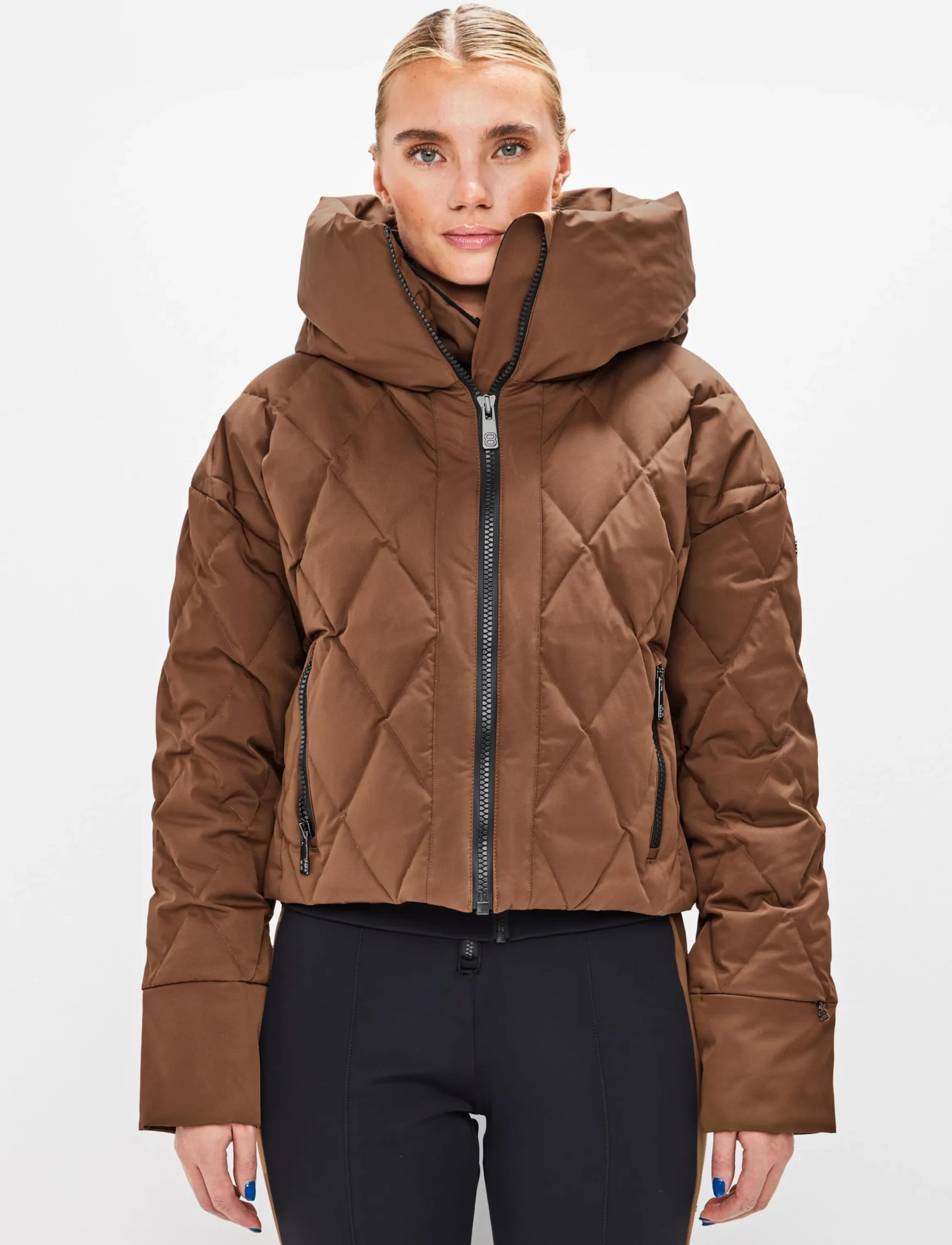 8848 Altitude Skidkläder|Hildi W Ski Puffer - Cashmere Brown