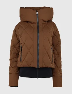 8848 Altitude Skidkläder|Hildi W Ski Puffer - Cashmere Brown