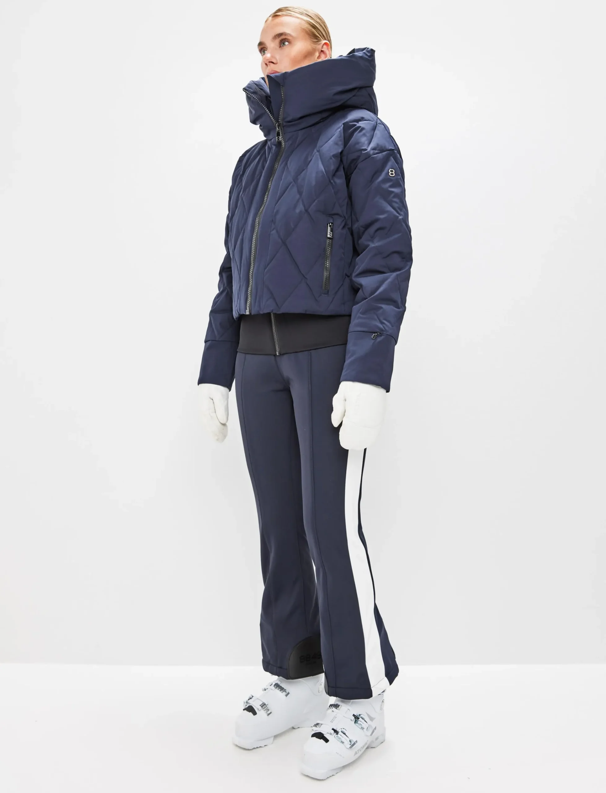 8848 Altitude Skidkläder|Hildi W Ski Puffer - Navy