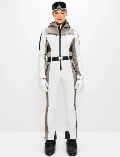 8848 Altitude Skidkläder|Lara W Ski Suit - Blanc/Fallen