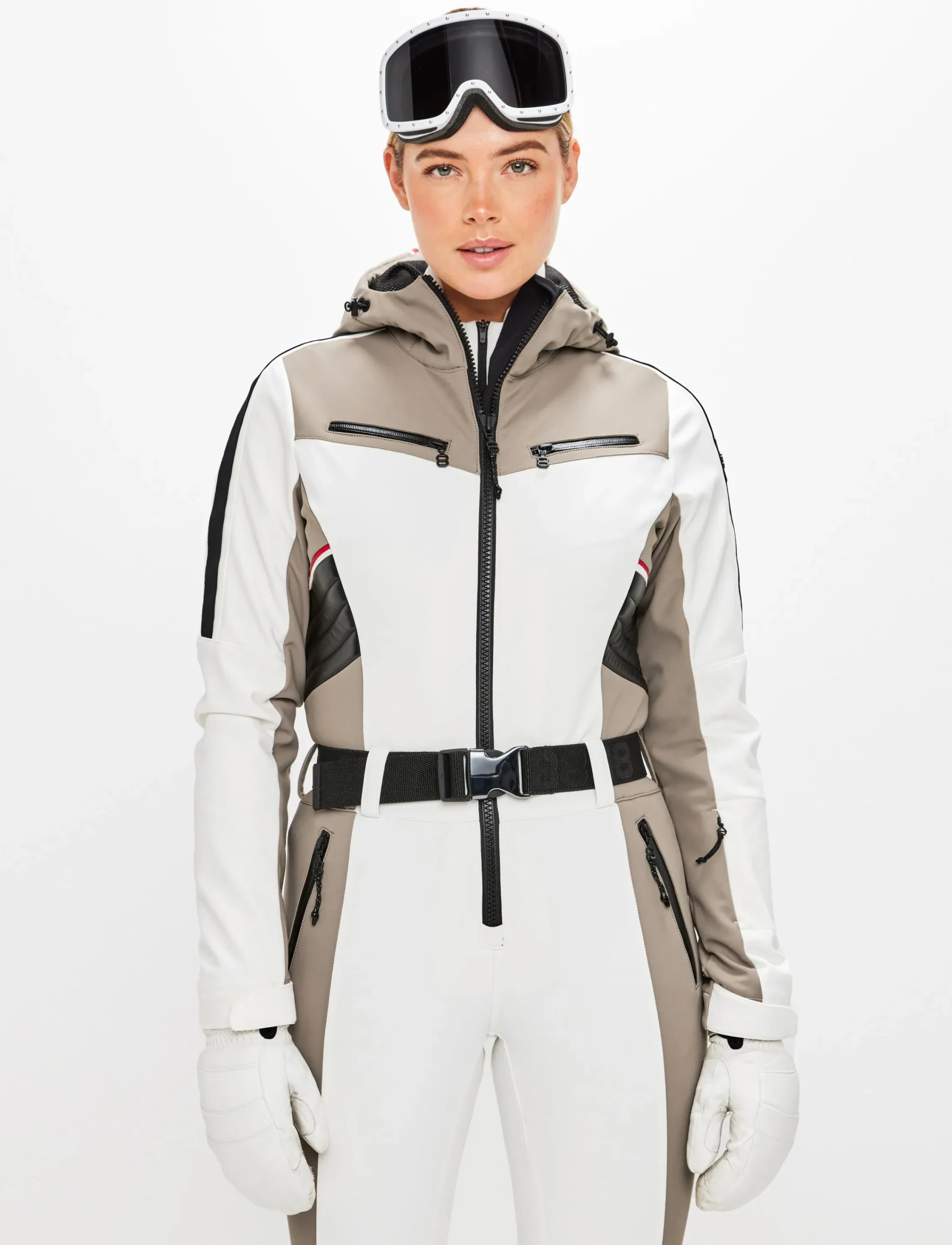 8848 Altitude Skidkläder|Lara W Ski Suit - Blanc/Fallen