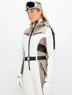 8848 Altitude Skidkläder|Lara W Ski Suit - Blanc/Fallen