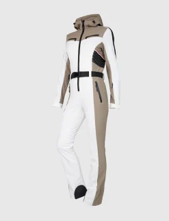 8848 Altitude Skidkläder|Lara W Ski Suit - Blanc/Fallen