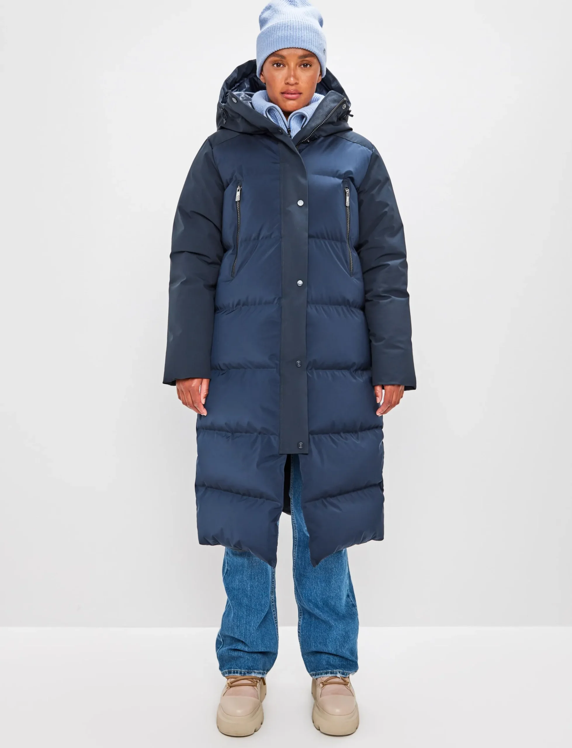 8848 Altitude Klader|Lilly W Down Coat - Navy