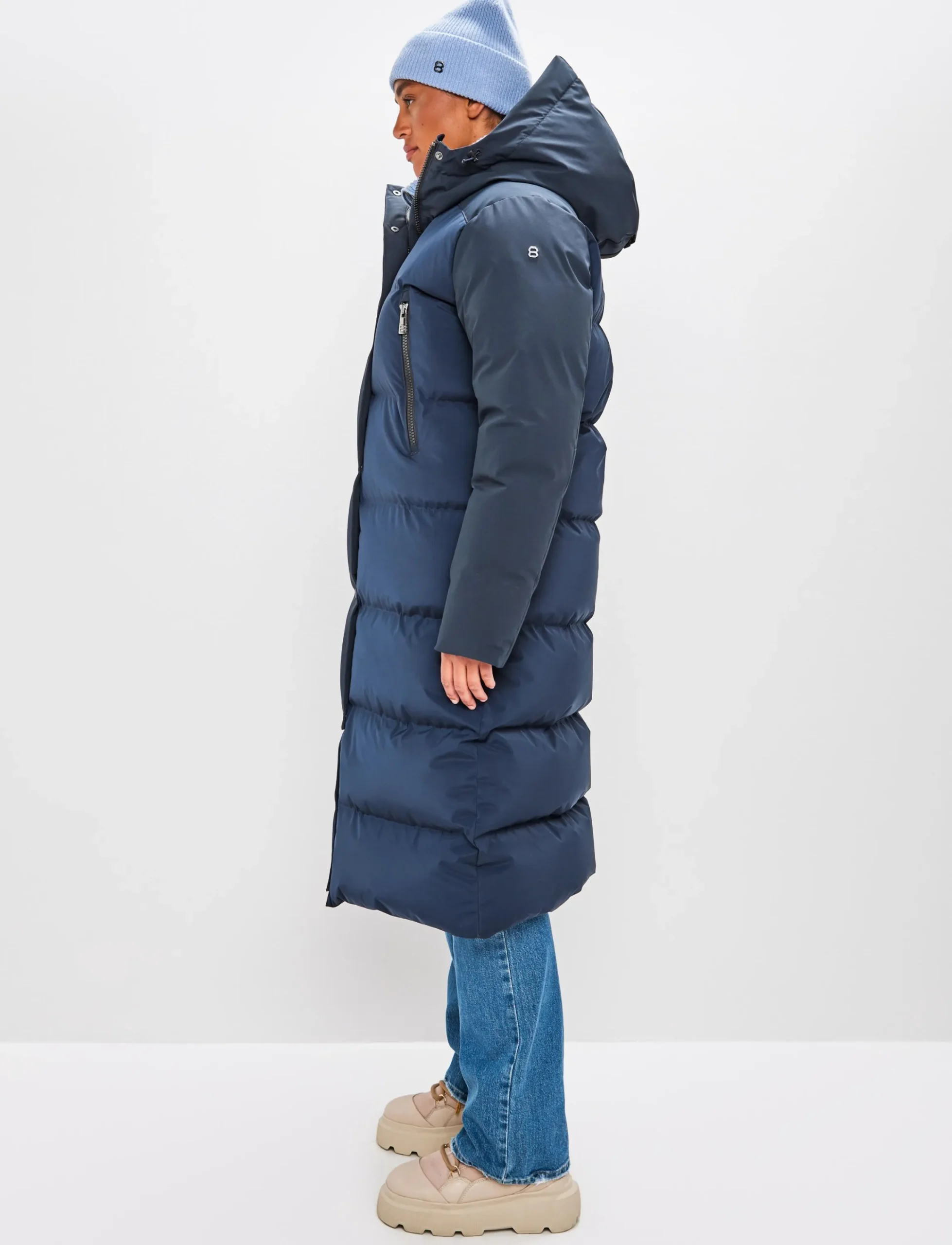 8848 Altitude Klader|Lilly W Down Coat - Navy
