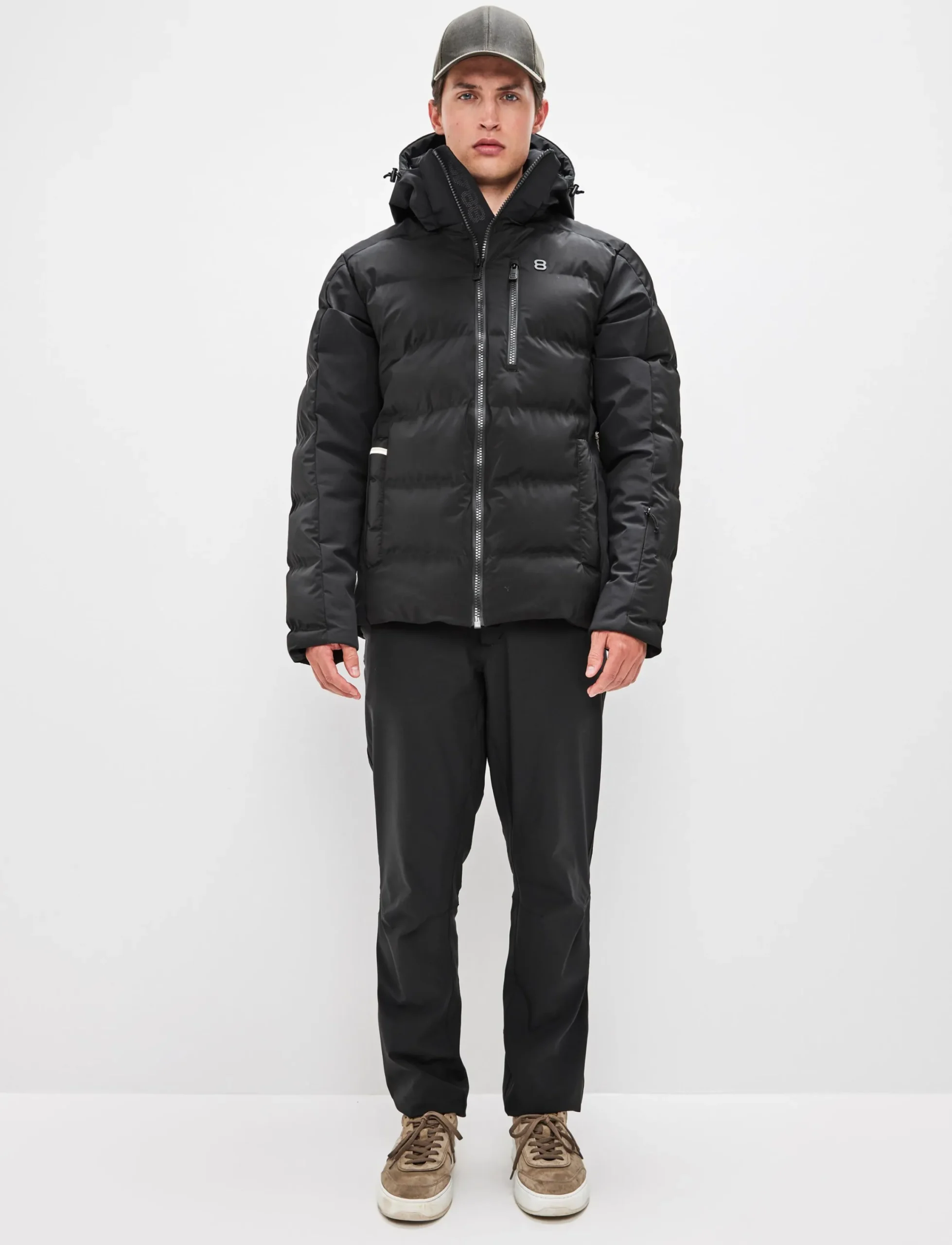 8848 Altitude Klader|Malik Ski Jacket - Black