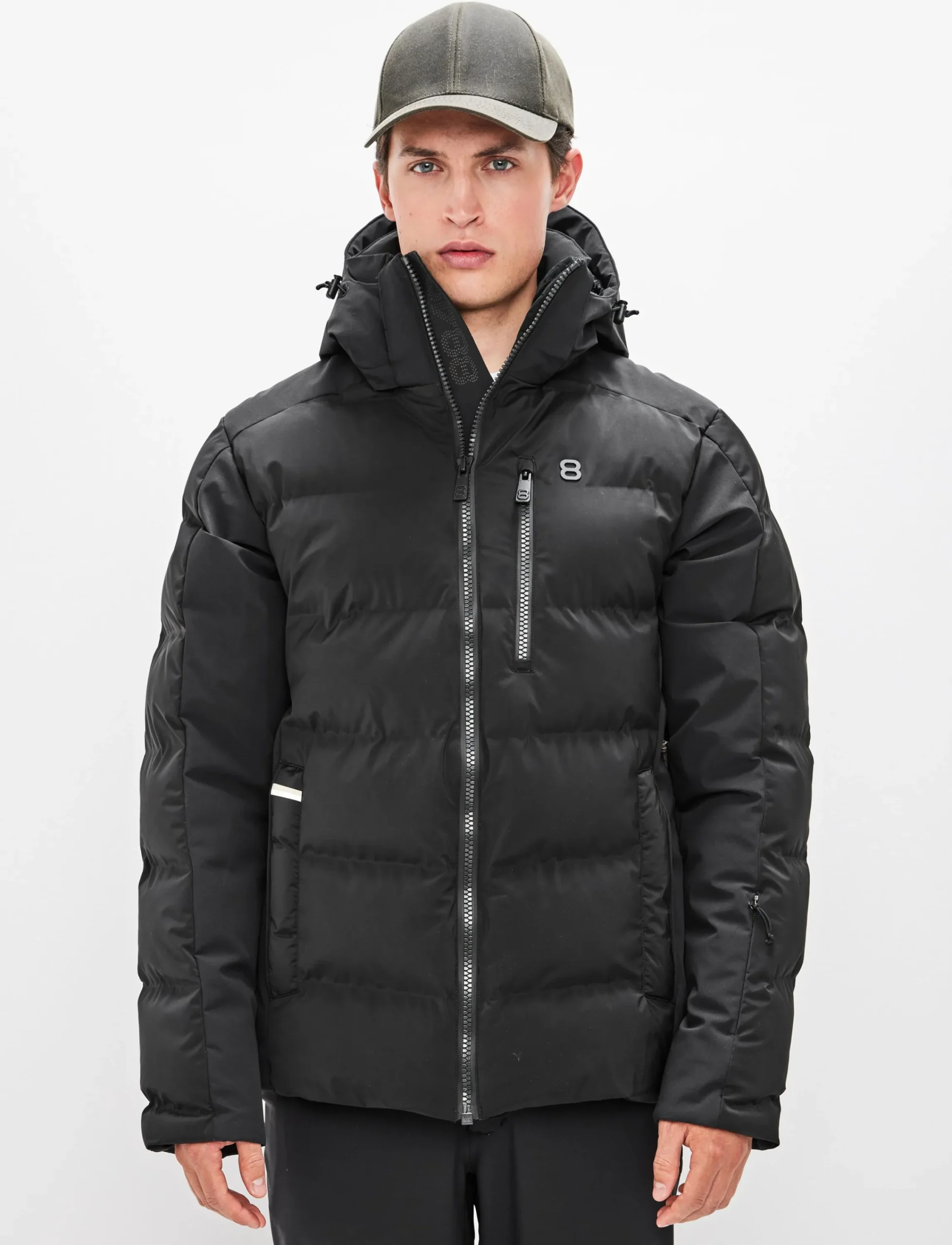 8848 Altitude Klader|Malik Ski Jacket - Black