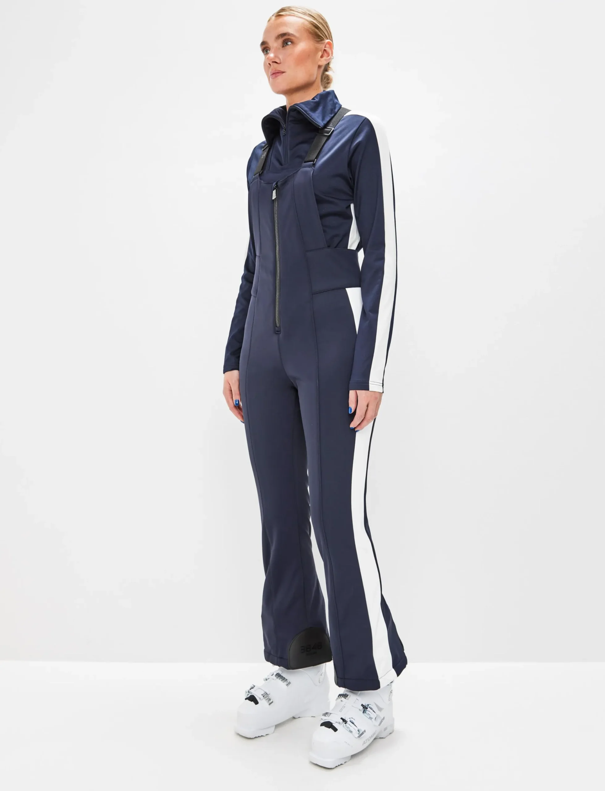 8848 Altitude Klader|Maya W Bib Pant - Navy/Blanc