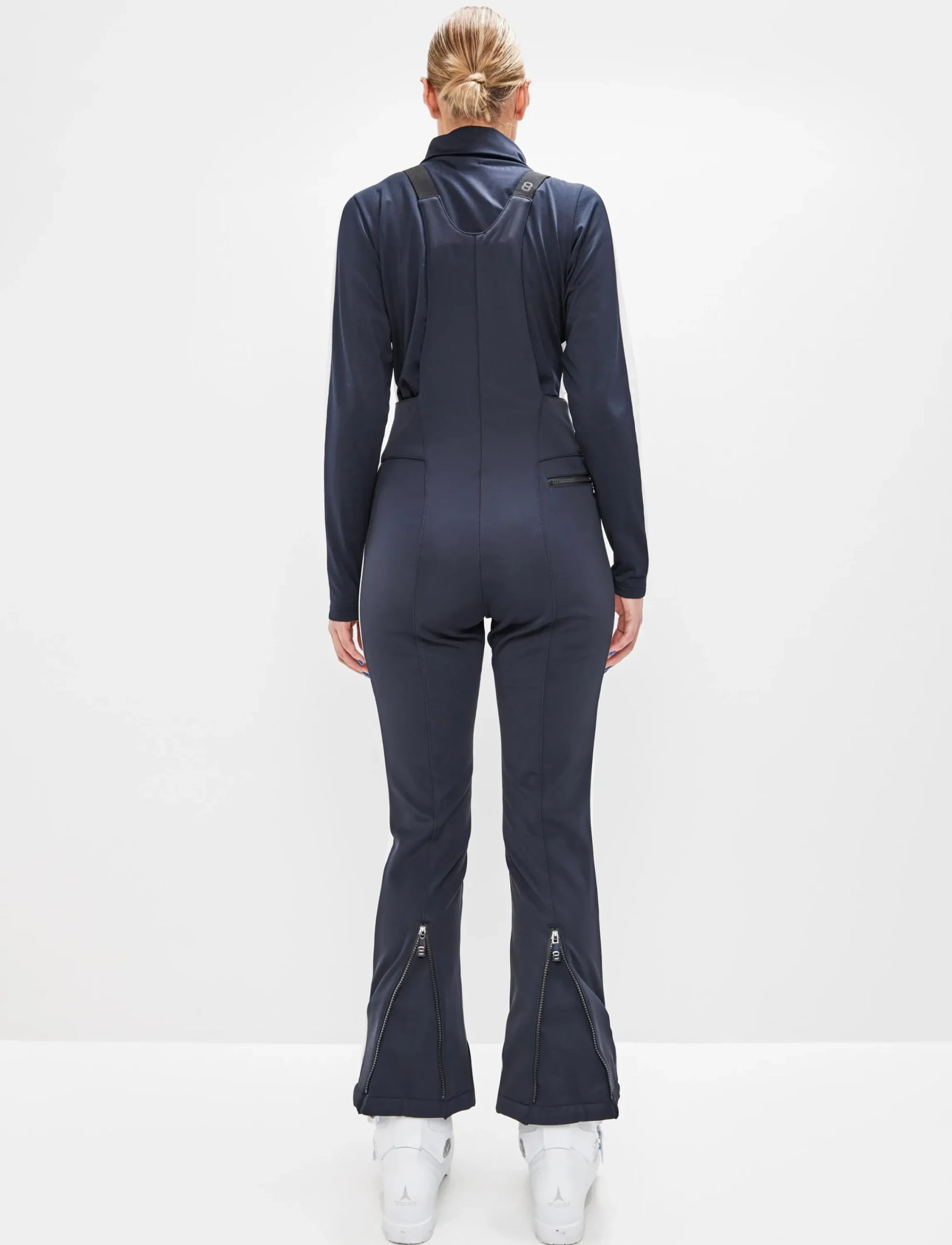 8848 Altitude Klader|Maya W Bib Pant - Navy/Blanc