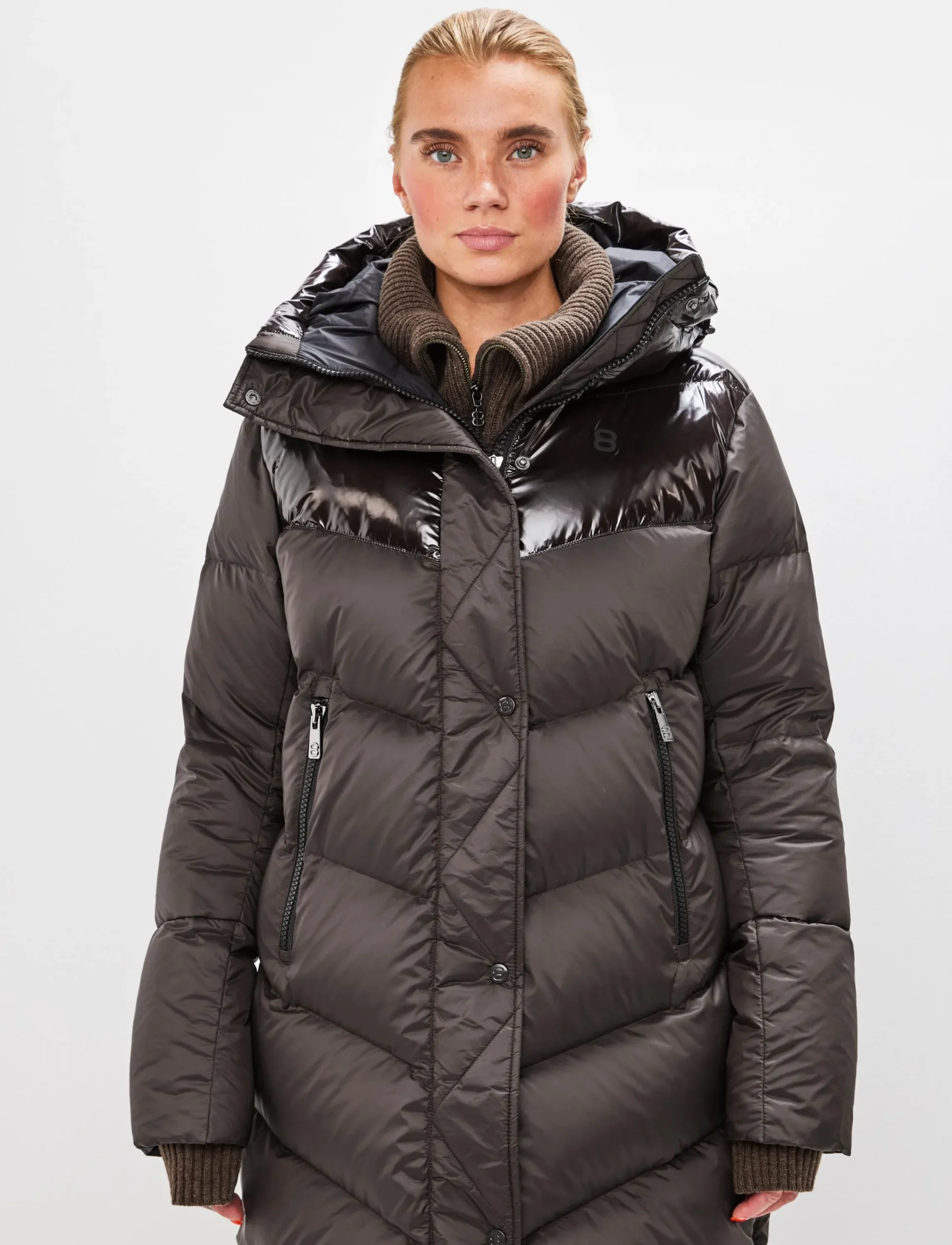 8848 Altitude Klader|Milano W Down Coat - Coffea