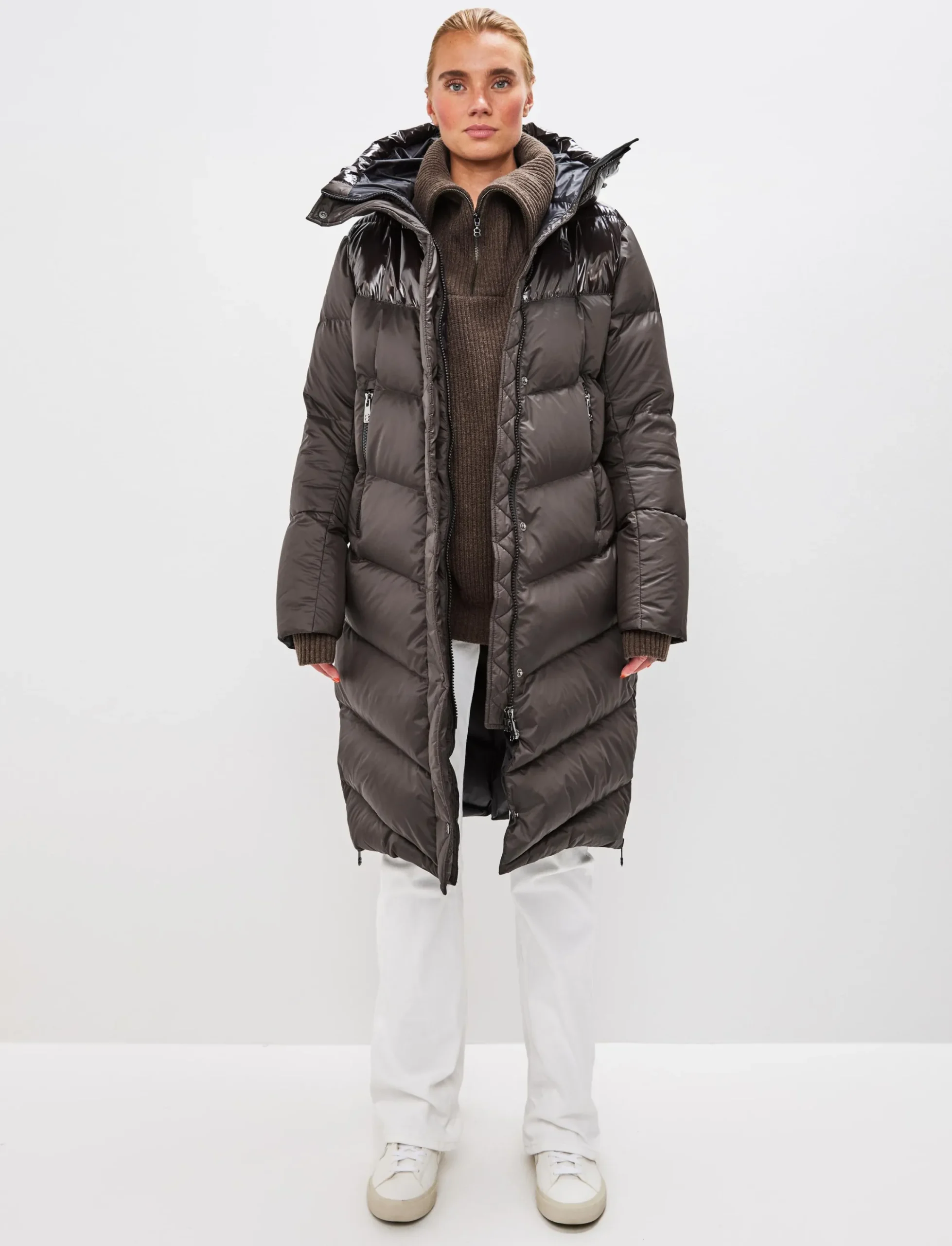 8848 Altitude Klader|Milano W Down Coat - Coffea