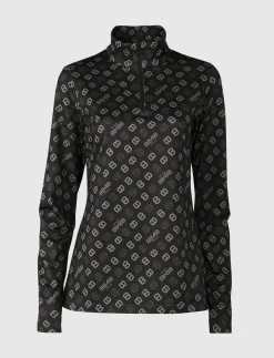 8848 Altitude Skidkläder|Monogram W 1/2 Zip - Black