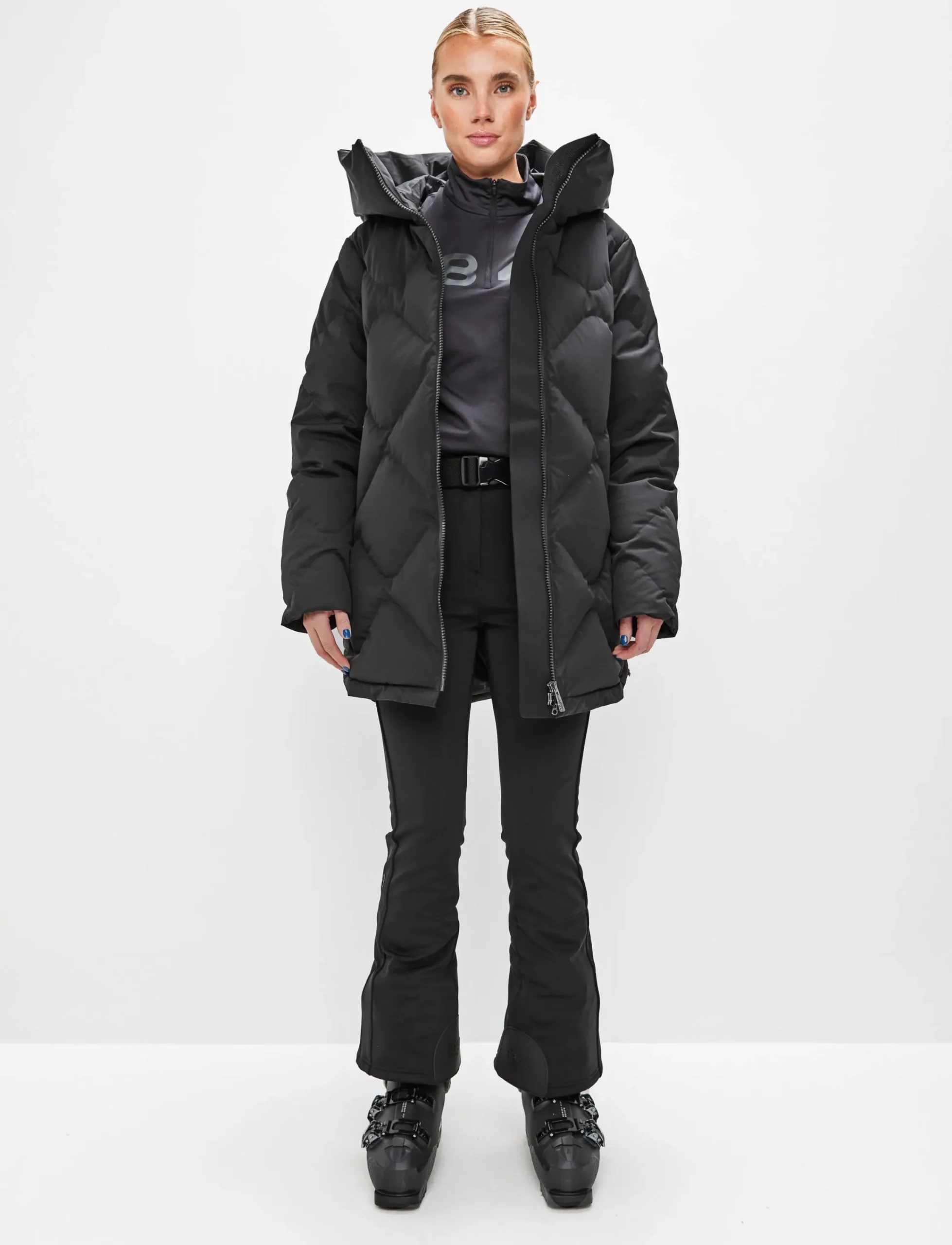 8848 Altitude Skidkläder|Nadine W Ski Parka - Black