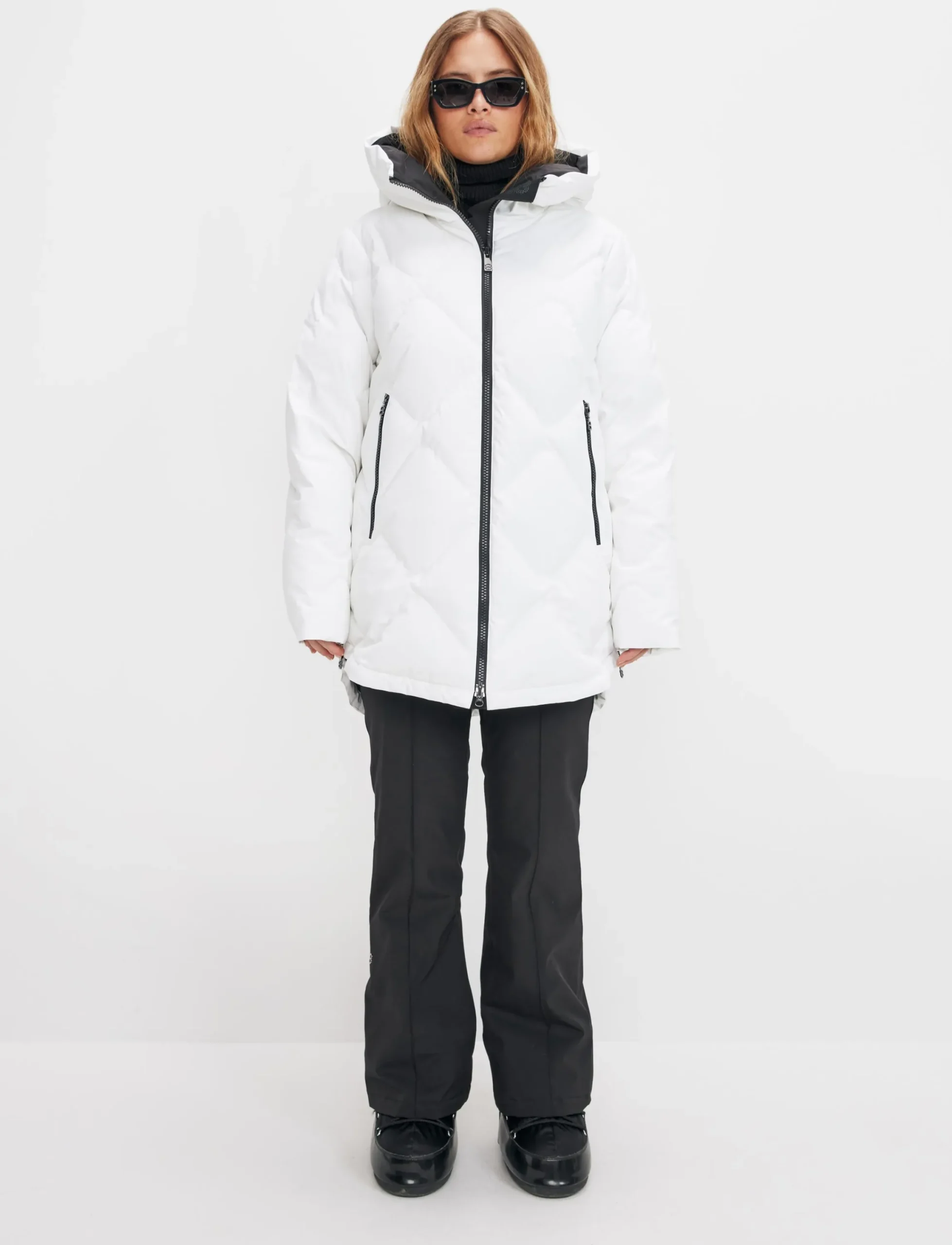8848 Altitude Skidkläder|Nadine W Ski Parka - Blanc